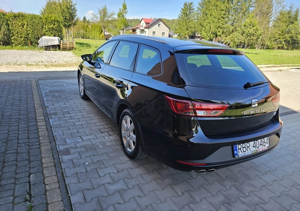 Seat Leon cena 59600 przebieg: 154650, rok produkcji 2016 z Kłecko małe 781